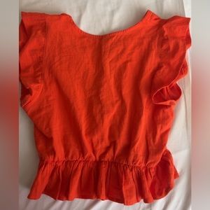 Ladies ruffled blouse